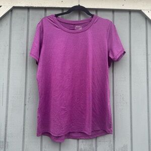 Eddie Bauer 50 upf Purple Women's Top Size Large